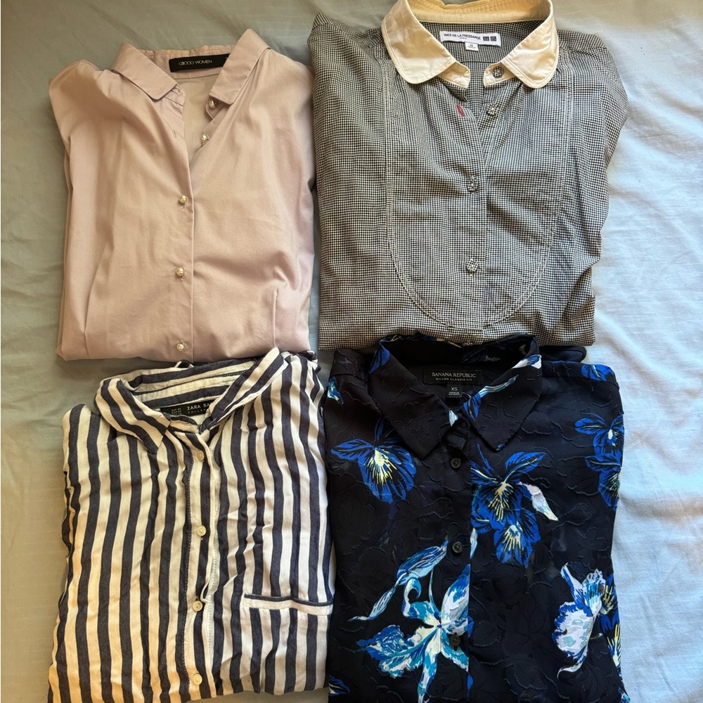 Women Blouses bundle XS 4 blouse